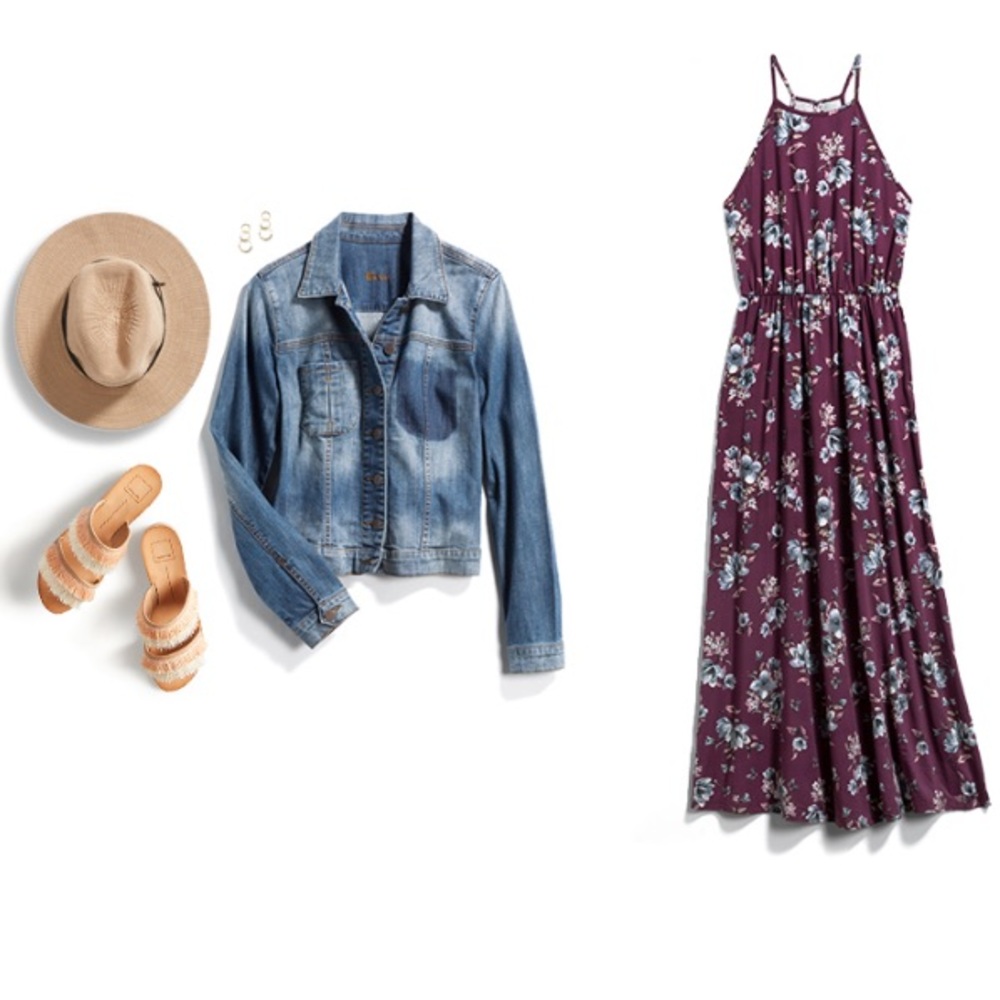 Fall Maxi Dress- NWT, beautiful!